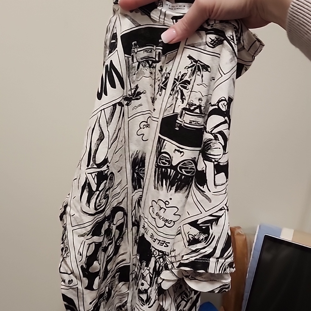 ZARA COMIC SHIRT